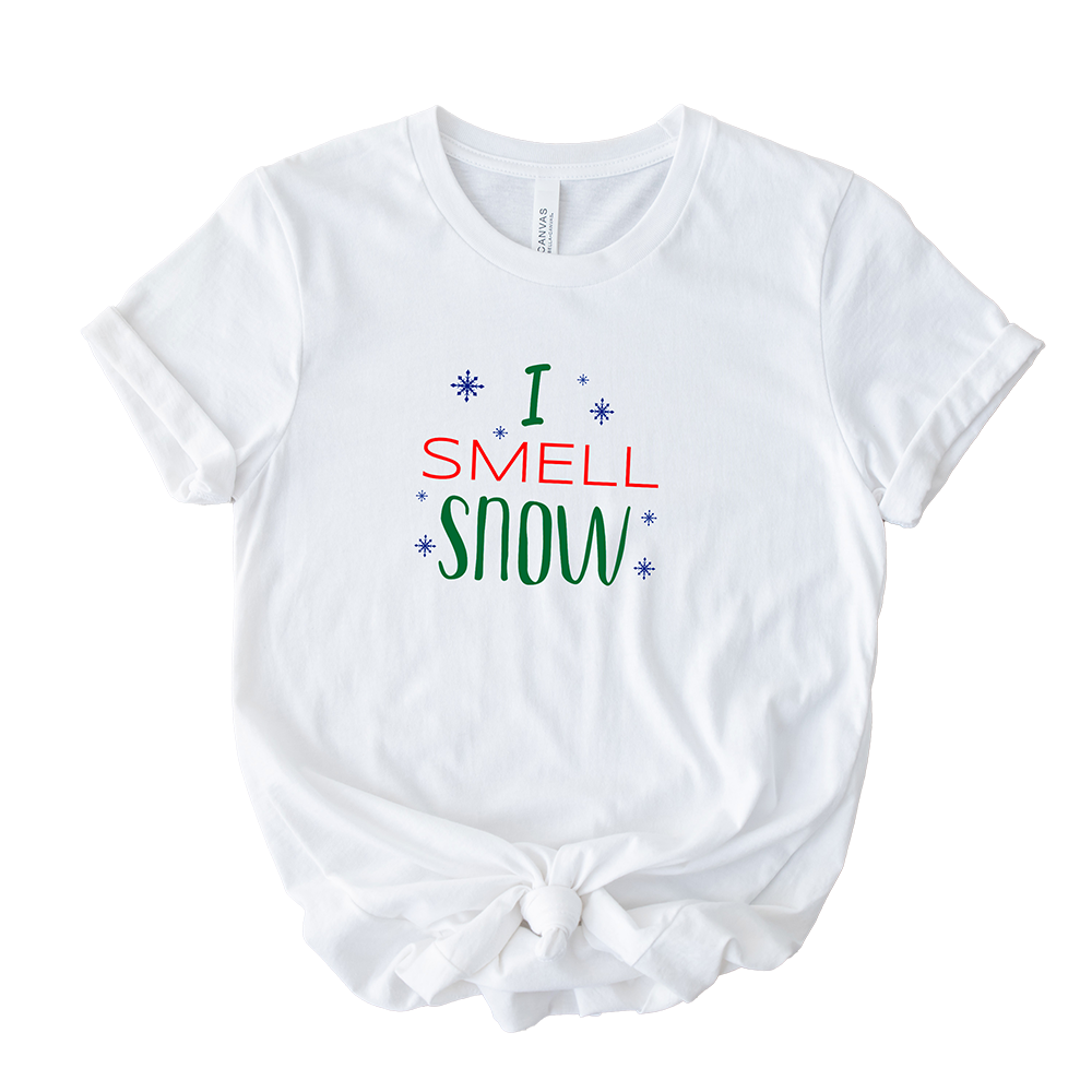 For Me Tees Seasonal I Smell Snow